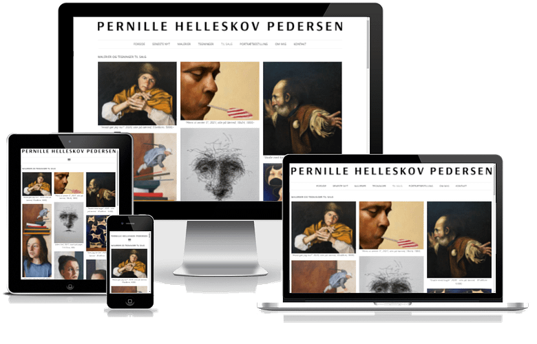 Kunstner Hjemmeside WordPress Pernille Helleskov 03