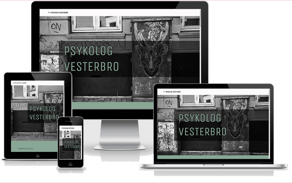 Portal for psykologer på Vesterbro i WordPress