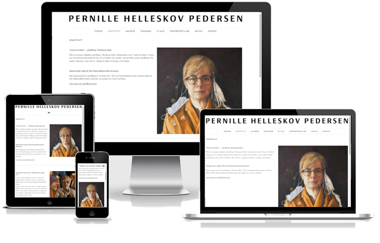 Kunstner Hjemmeside WordPress Pernille Helleskov 06