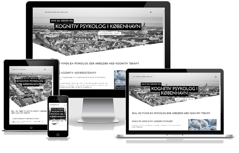 WordPress Hjemmeside | En Portal Over Kognitive Psykologer I København