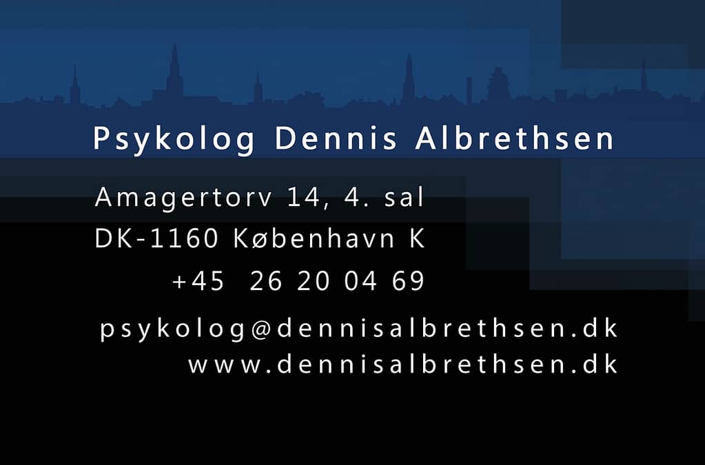 WordPress Hjemmeside Designet Til Psykolog Dennis Albrethsen - Kbh K