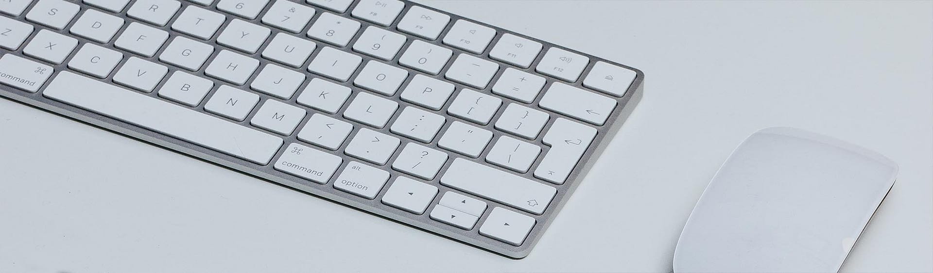 Interactivedesign WordPress Hjemmesider Hvid Keyboard