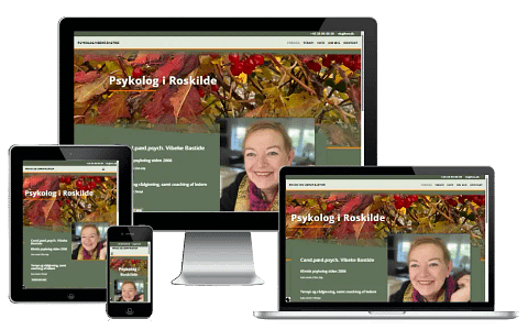 Psykolog Hjemmeside Wordpress Vibeke Bastide Roskilde 3