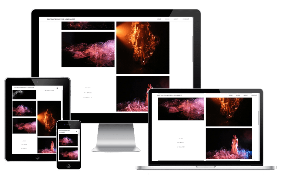 Ny Hjemmeside Instruktoer Scenekunstne Astrid Lindhardtr Wordpress 3'