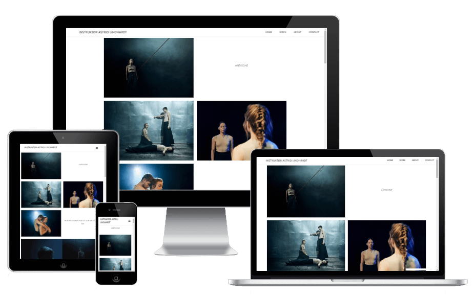 Ny Hjemmeside Instruktoer Scenekunstne Astrid Lindhardtr Wordpress 5