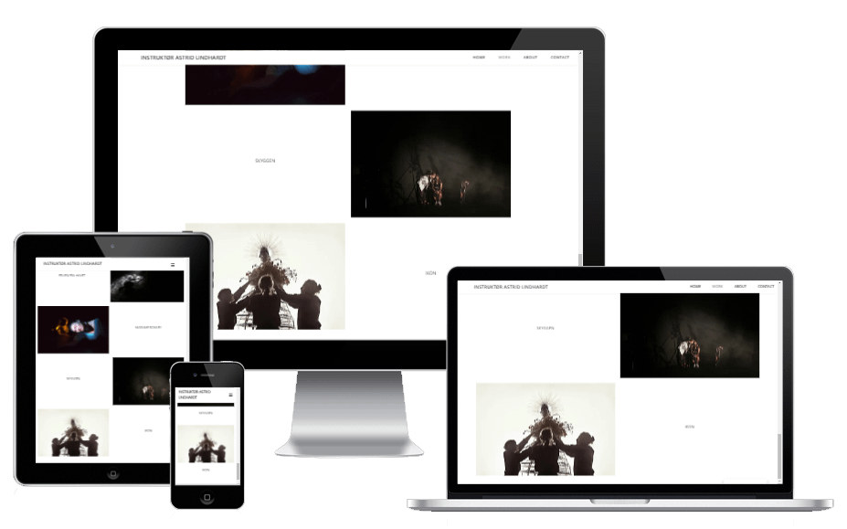 Ny Hjemmeside Instruktoer Scenekunstne Astrid Lindhardtr Wordpress 6