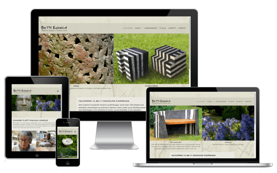 Ny Wordpress Hjemmeside Billedhugger Stentoej Betty Engholm