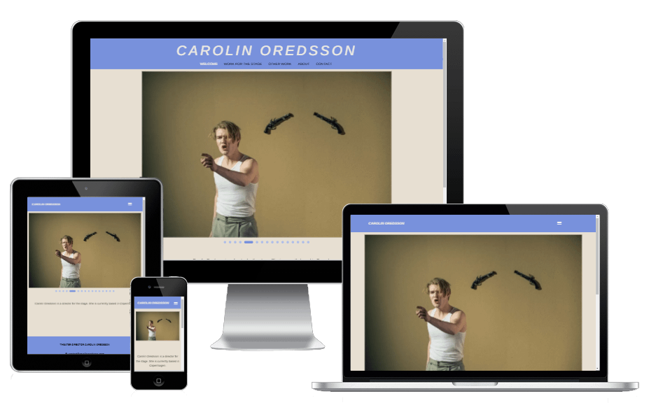 Ny Wordpress Hjemmeside Design Teaterinstruktoer Carolin Oredsson05