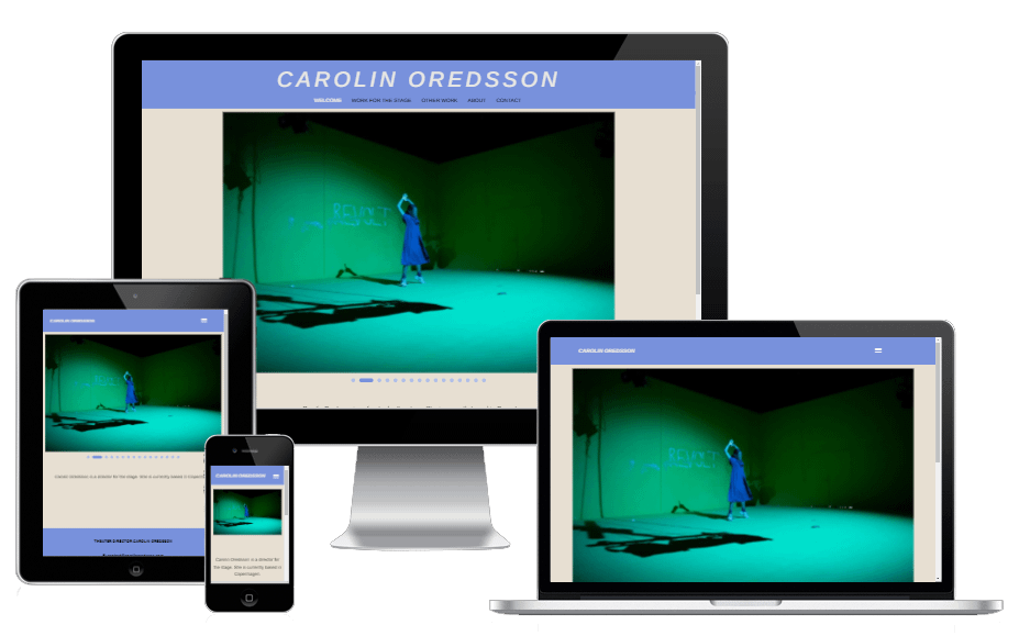 Ny Wordpress Hjemmeside Design Teaterinstruktoer Carolin Oredsson06