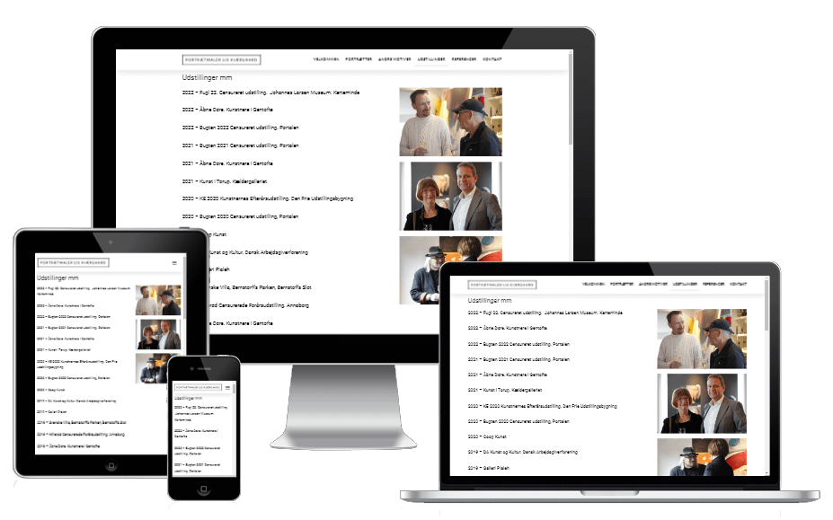 Ny Wordpress Hjemmeside Portraetmaler 02