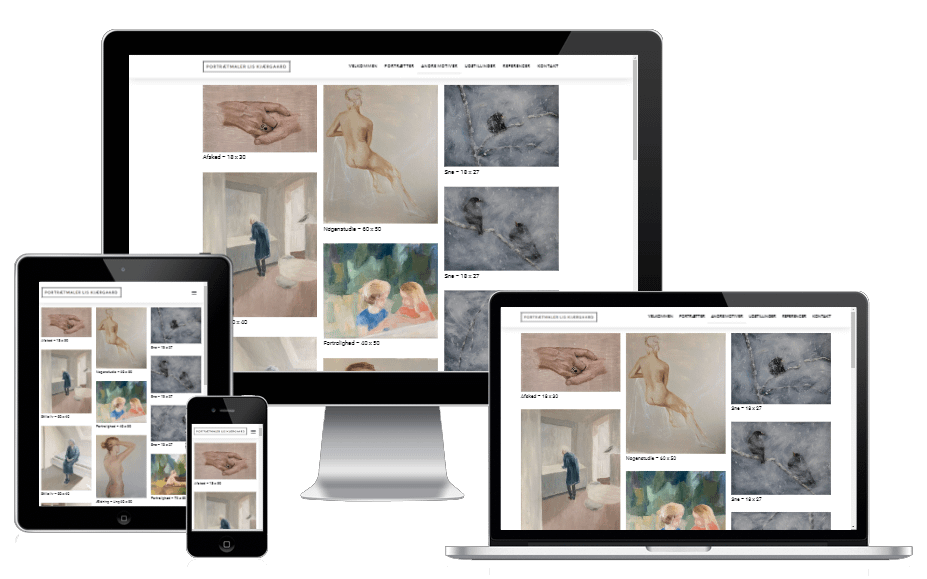Ny Wordpress Hjemmeside Portraetmaler 03
