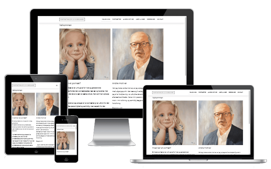 Ny Wordpress Hjemmeside Portraetmaler 05