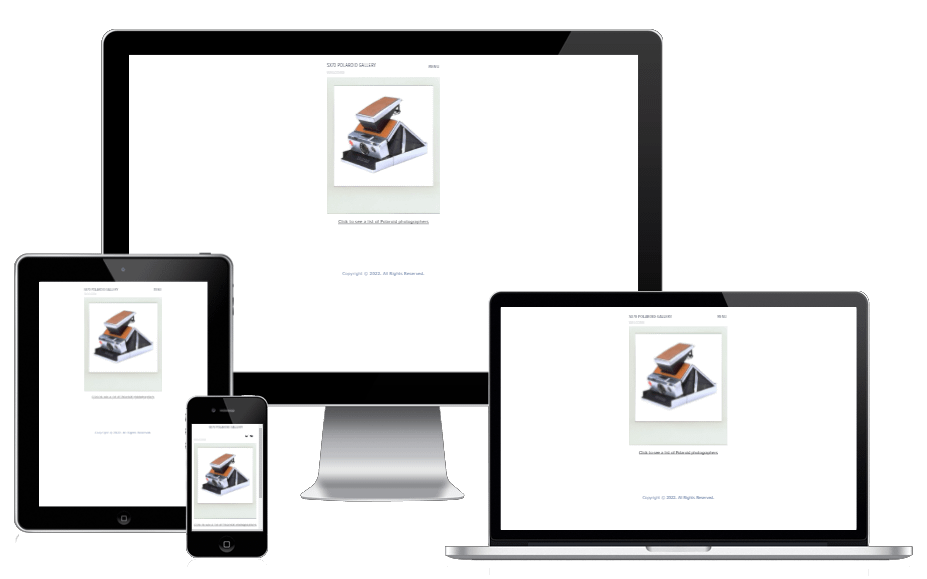 Wordpress Polaroid Online Gallery Hjemmeside 13