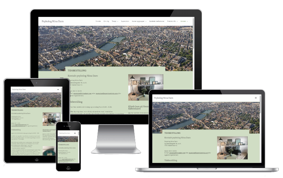 Ny Hjemmeisde Wordpress Psykolog Nina Dam Design 01