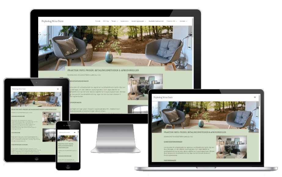 Ny Hjemmeisde Wordpress Psykolog Nina Dam Design 02