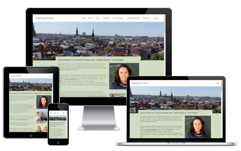 Ny Hjemmeisde Wordpress Psykolog Nina Dam Design 06