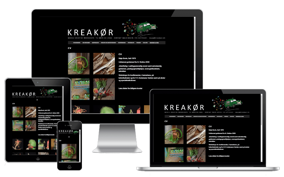 Ny Hjemmeside Wordpress Kreakoer 01