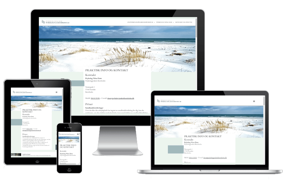 Ny Psykolog Hjemmeside Bornholm Psykologpraksis Wordpress 01