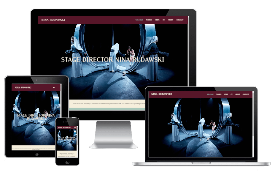 Teater Instruktoer Ny Hjemmeside Nina Rudawski Wordpress 08