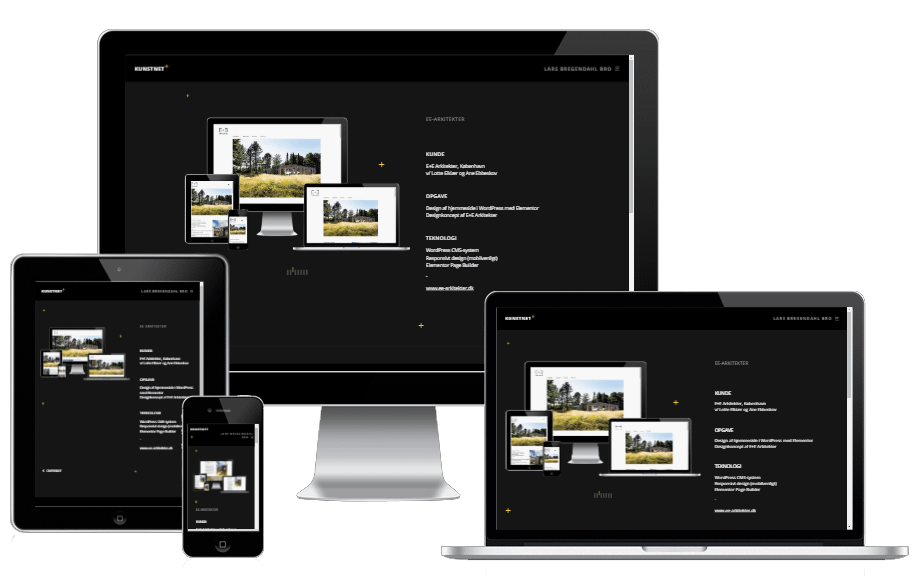 Wordpress Hjemmeside Kunstner Webdesign Kunstnet 02