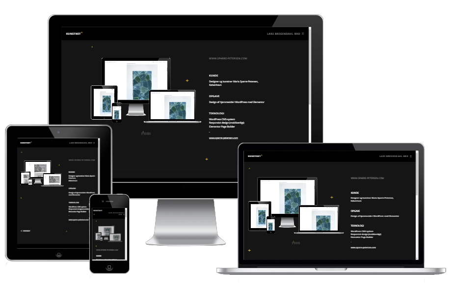 Wordpress Hjemmeside Kunstner Webdesign Kunstnet 04