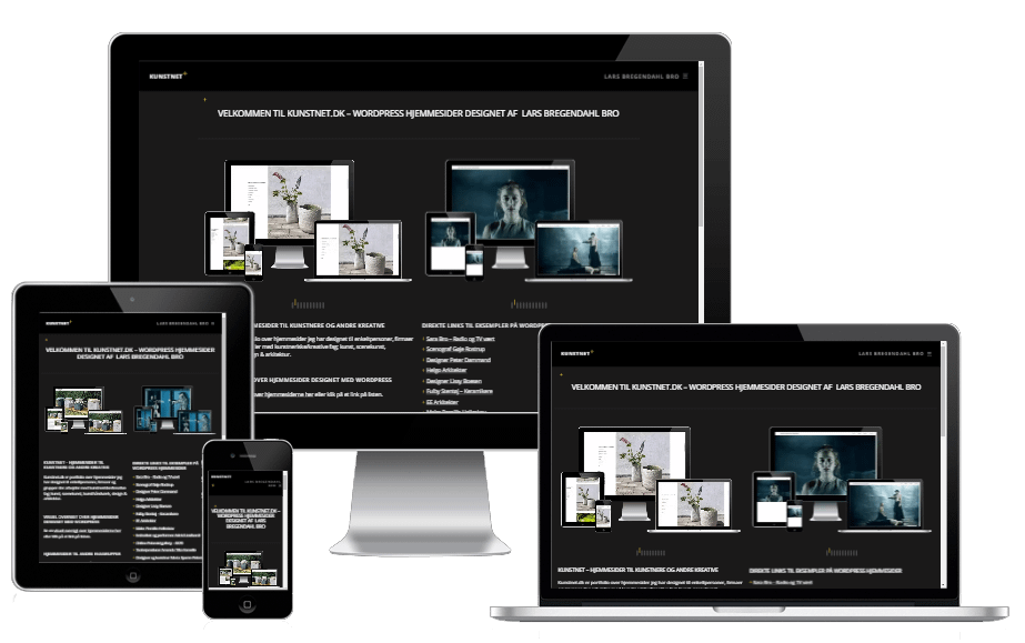 Wordpress Hjemmeside Kunstner Webdesign Kunstnet 07