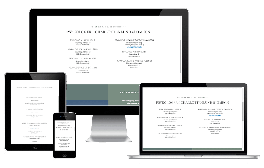 Ny Hjemmeside Psykolog Charlottenlund 2
