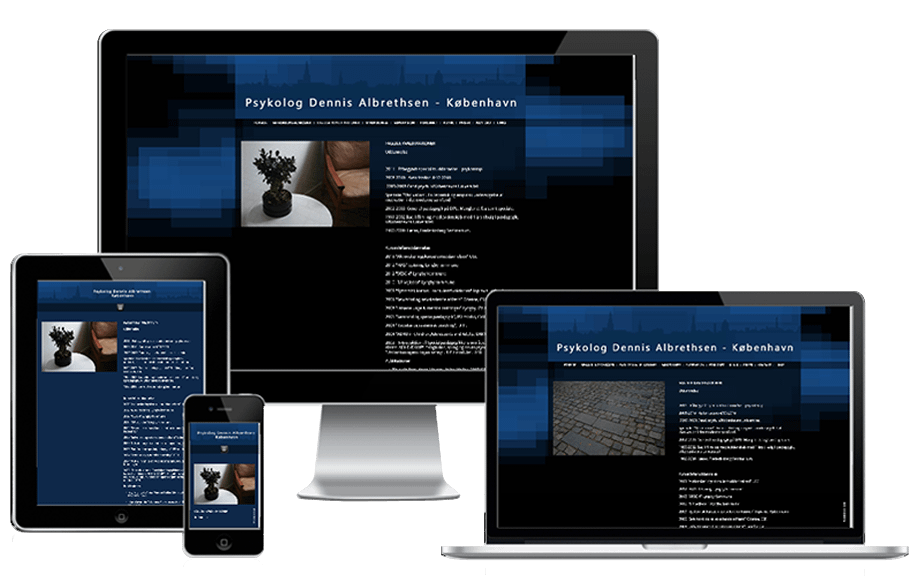 Ny Hjemmeside Psykolog Dennis Albrethsen Koebenhavn Wordpress 1