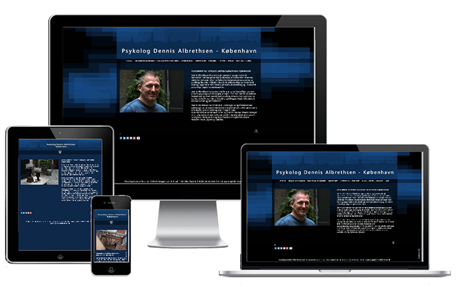 Ny Hjemmeside Psykolog Dennis Albrethsen Koebenhavn Wordpress 3