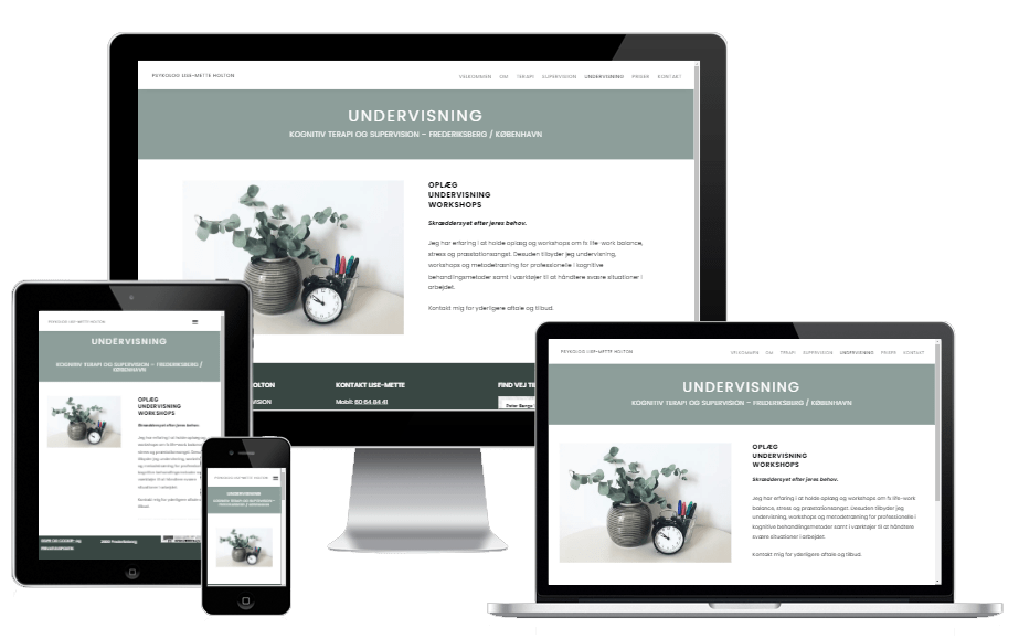 Ny Hjemmeside Psykolog Mette Lise Holton Frederiksberg Koebenhavn 1