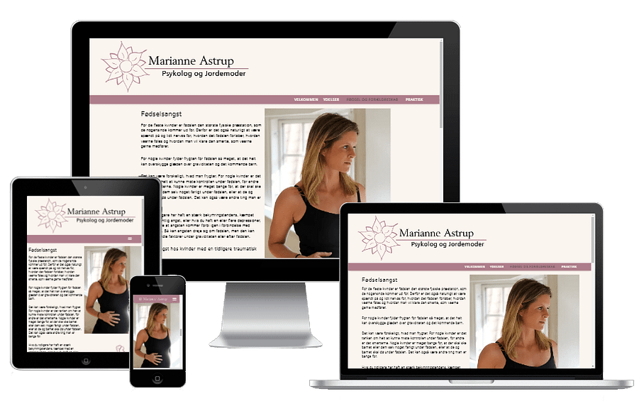 Ny Hjemmeside Psykolog Riskov Aarhus Marianne Astrup 1