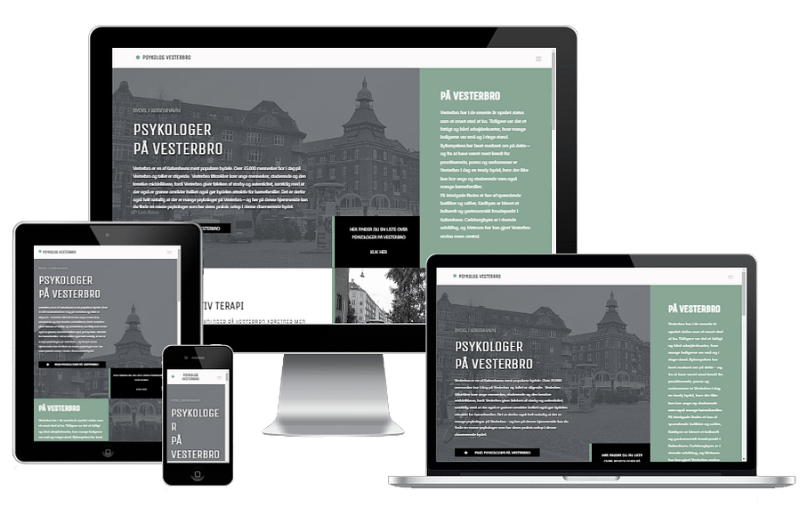 Ny Hjemmeside Psykolog Vesterbro 2