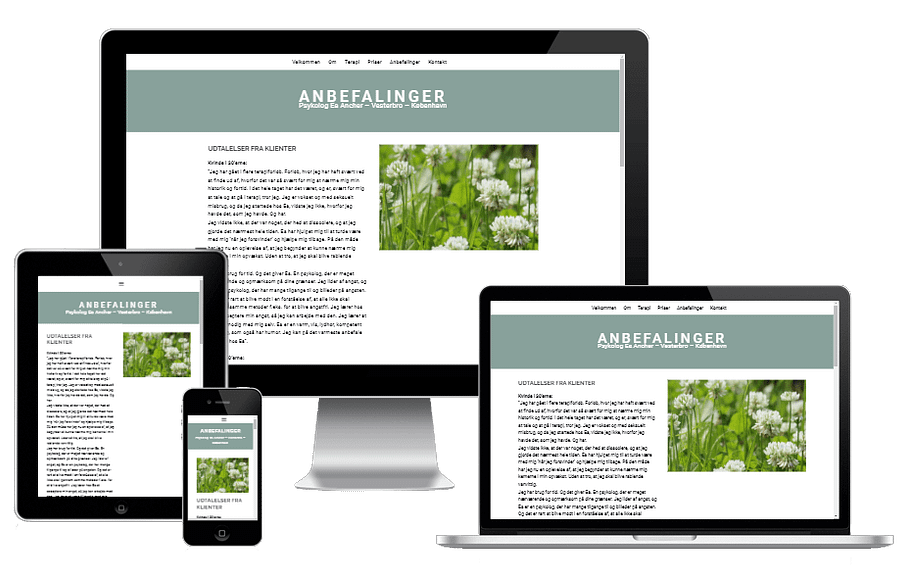 Ny Hjemmeside Psykolog Vesterbro Ea Ancher 1