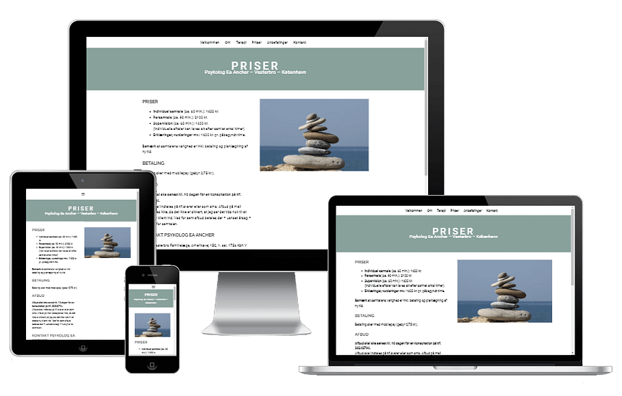 Ny Hjemmeside Psykolog Vesterbro Ea Ancher 2