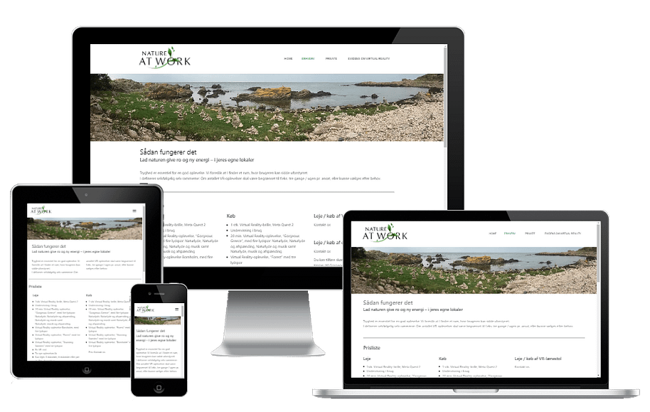 Ny Hjemmeside Virtual Reality Nature At Work 2