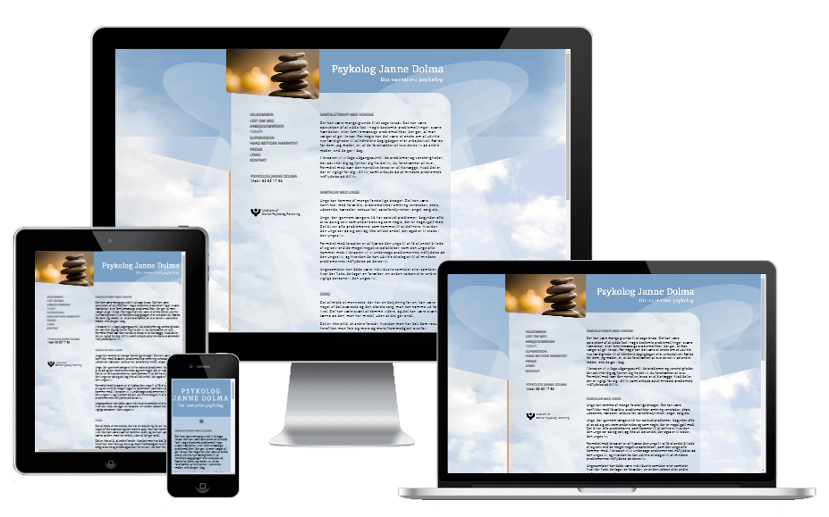 Ny Wordpress Hjemmeside Psykolog Janne Dolma 2