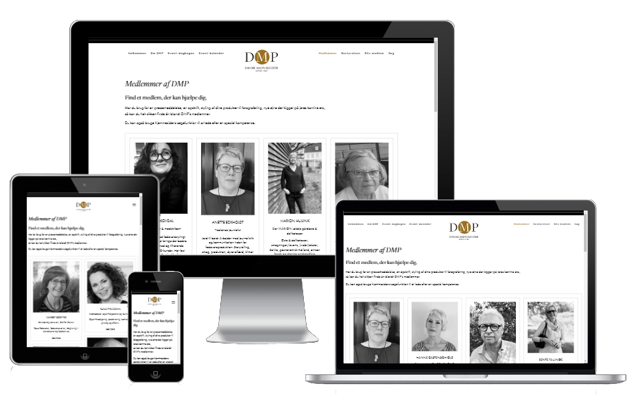 Ny Hjemmeside Danske Madpublicister Wordpress Design 1
