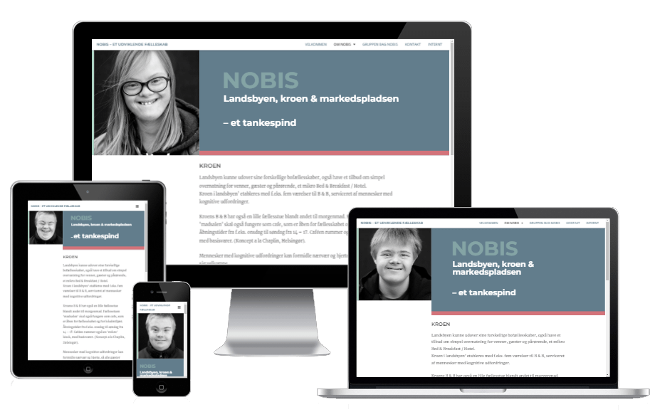 Ny Hjemmeside Til Bostedet Nobis Wordpress Design 2