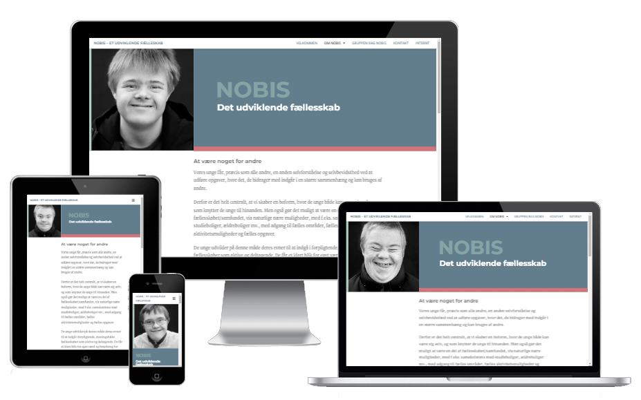 Ny Hjemmeside Til Bostedet Nobis Wordpress Design 3