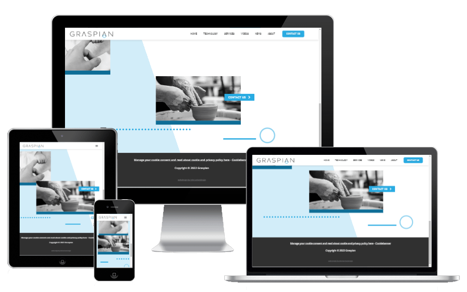 Ny Hjemmeside Til Robotvirksomhed Graspian Wordpress Design 1