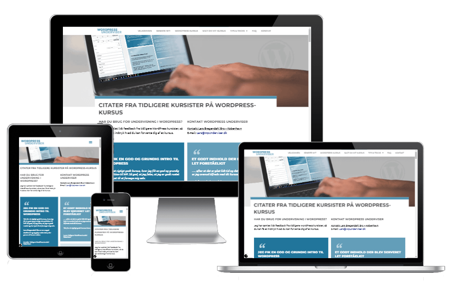 WordPress Underviser