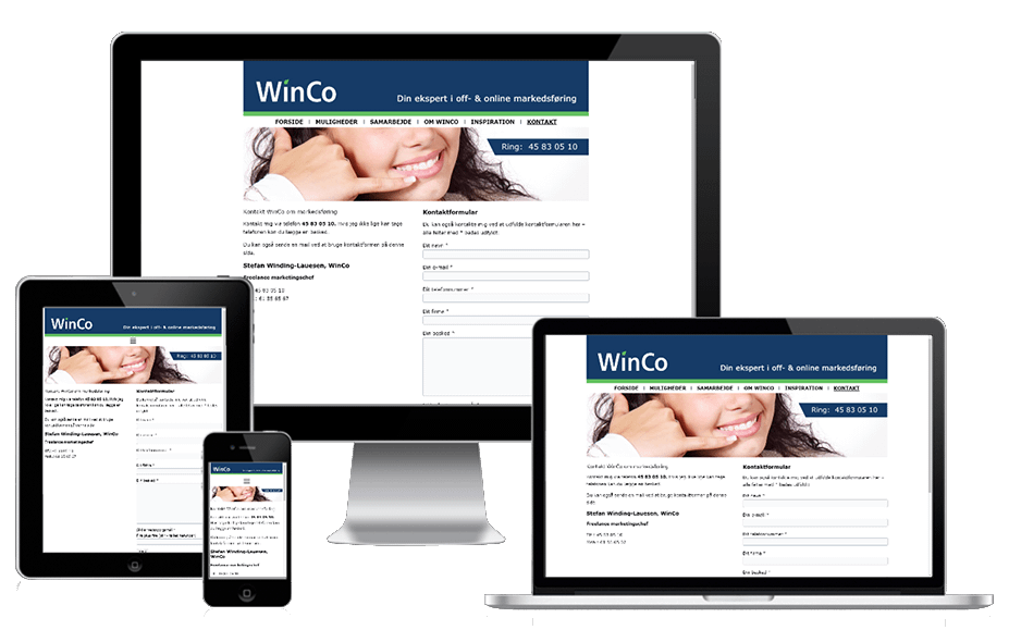Ny Hjemmeside Winco Wordpress Design 3