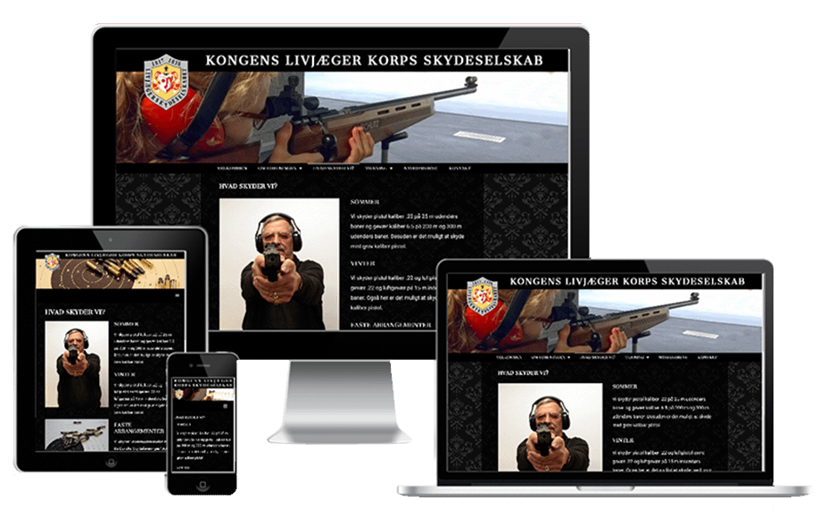 Wordpress Hjemmeside Til Skydeklub Skydeforening 1