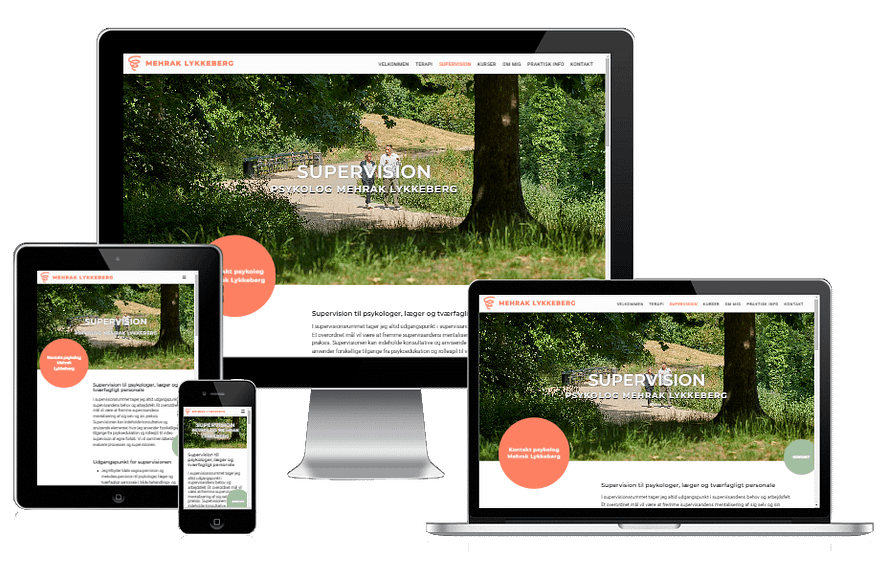 Ny Hjemmeside Til Psykolog Mehrak Lykkeberg.wordpress Webdesign 3