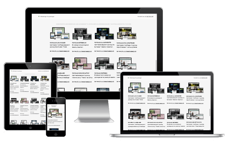 Webdesign til psykologer