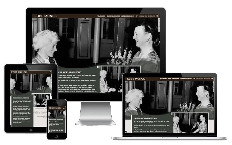 Ny Hjemmeside om Ebbe Munck Modstandsmand Grønlandsfarer 1