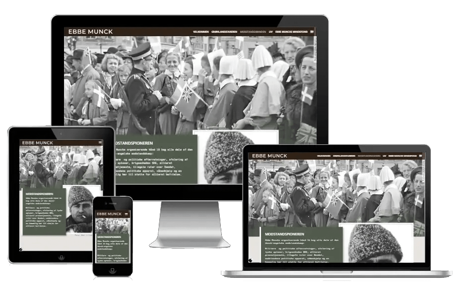 Ny Hjemmeside om Ebbe Munck Modstandsmand Grønlandsfarer 3