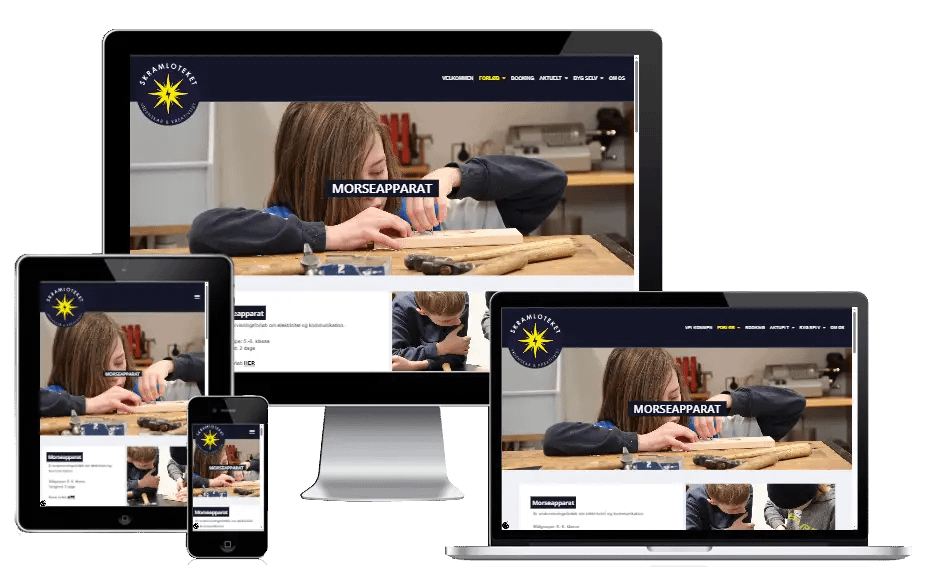 Ny Hjemmeside Design Wordpress Skramloteket 01