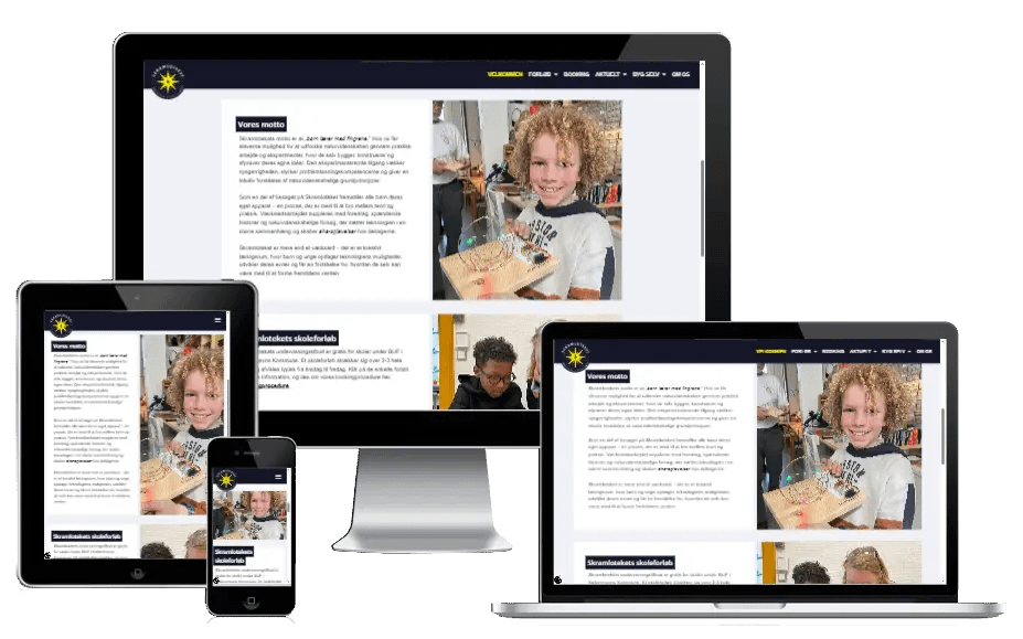 Ny Hjemmeside Design Wordpress Skramloteket 06