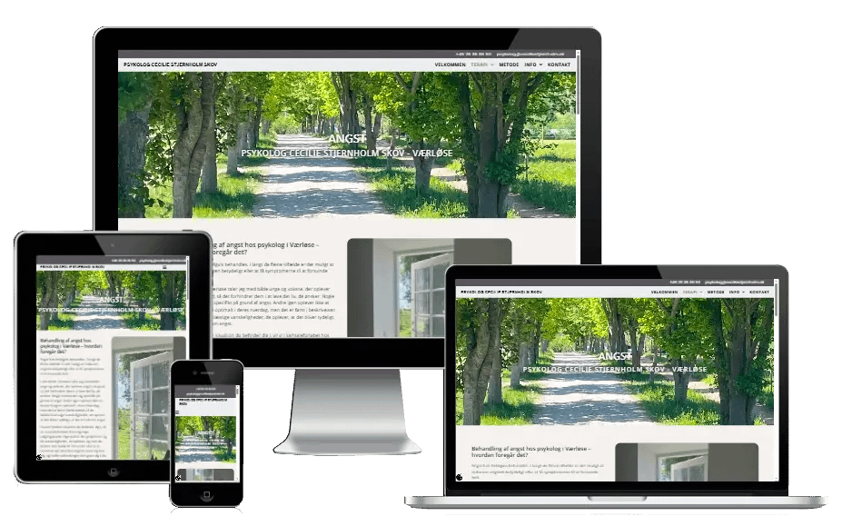 Ny Hjemmeside Psykolog Wordpress Cecilie Stjernholm Skov 2